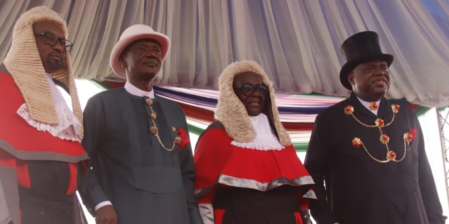 SWEARING-IN CEREMONY OF HIS EXCELLENCY, SENATOR DOUYE DIRI AND HIS DEPUTY AS GOVERNOR AND DEPUTY GOVERNOR OF BAYELSA STATE